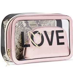 Victoria's secret backstage nested trio bag